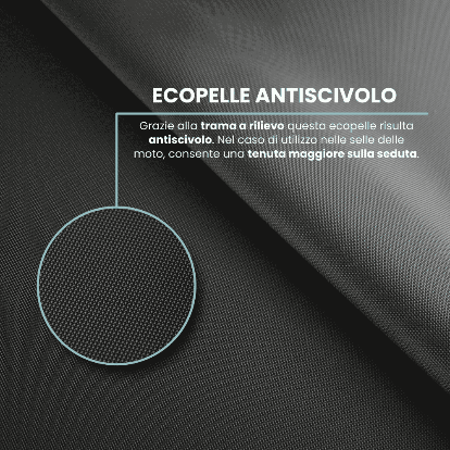 Rivestimento (fodera) Sella Honda SH 125 / 150 (2013–2016) – Ecopelle + Antiscivolo – Cuciture a Scelta